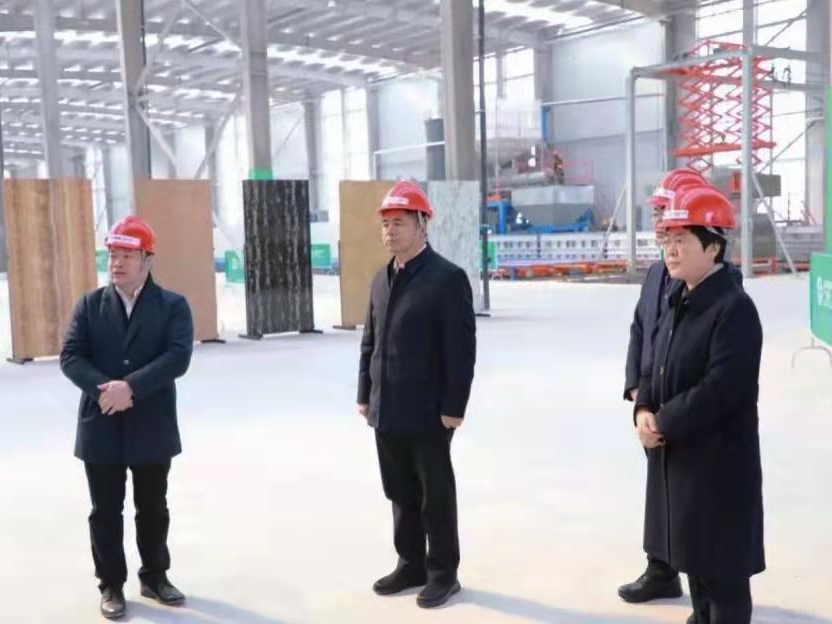 莱西市委书记周科，市委副书记、代理市长刘瑛一行到莱西循环经济产业基地考察调研